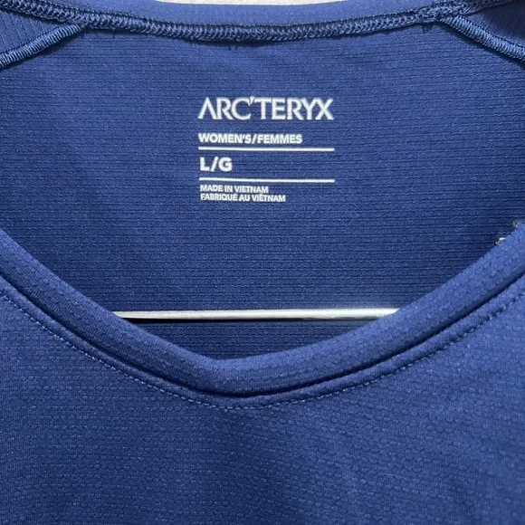 Women’s Sz LARGE Arc’teryx Kapta Short Sleeve - Picture 3 of 5